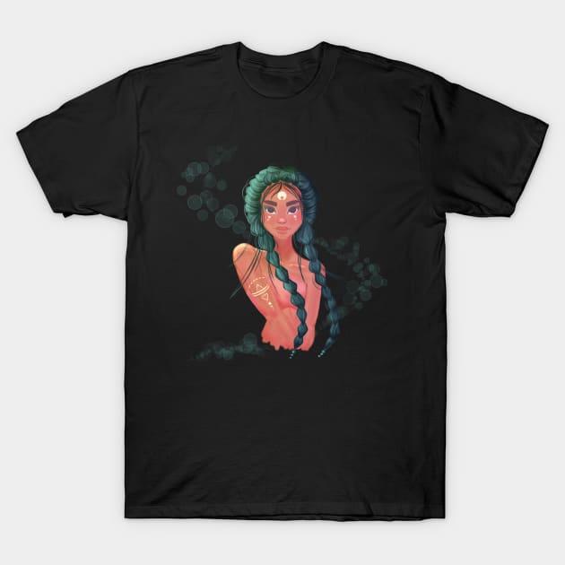 Mermaid T-Shirt by irina_zhelinskaya